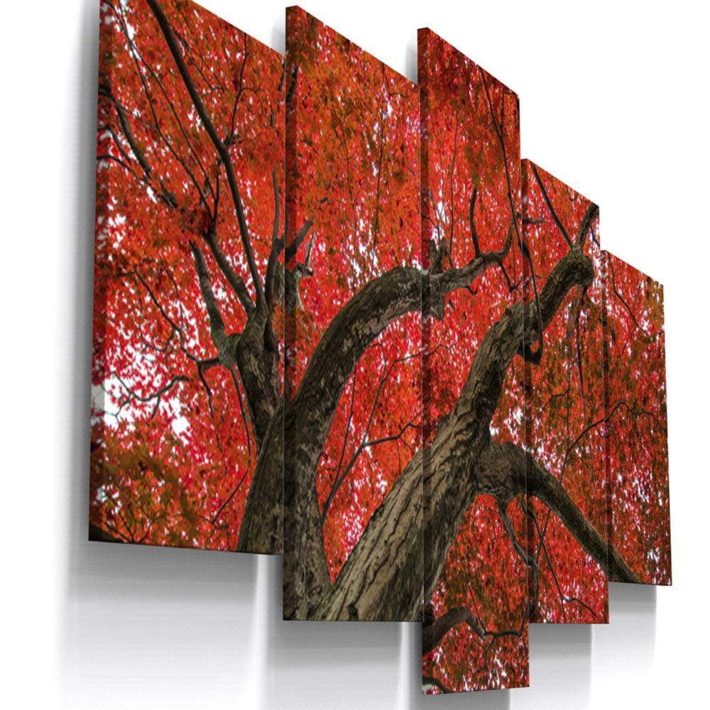 Quadros Decorativos Arvore Botanico Folhas Sala Hall