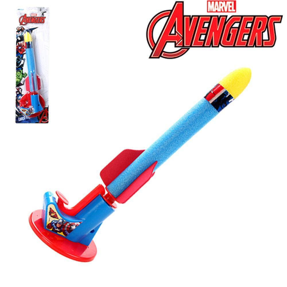 Lanca Foguete 27Cm Vingadores/Avengers Na Cartela Disney