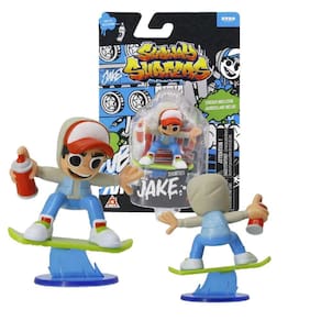 SUBWAY SURFERS GAME SUB SURF SPRAY CREW 4 VINYL FIGURE JAKE