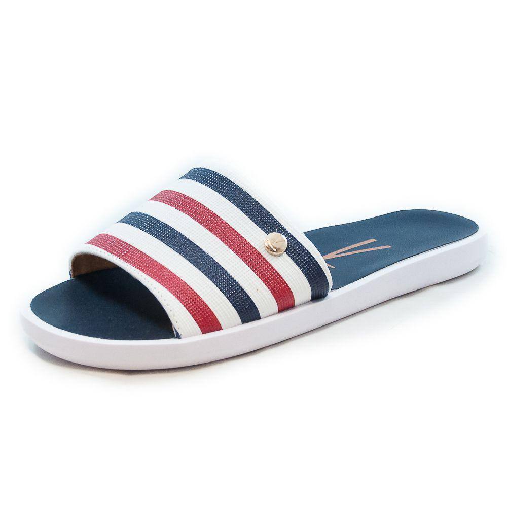 Chinelo Feminino Vizzano Slide Ref: 6363105 Linho Brilho | Extra