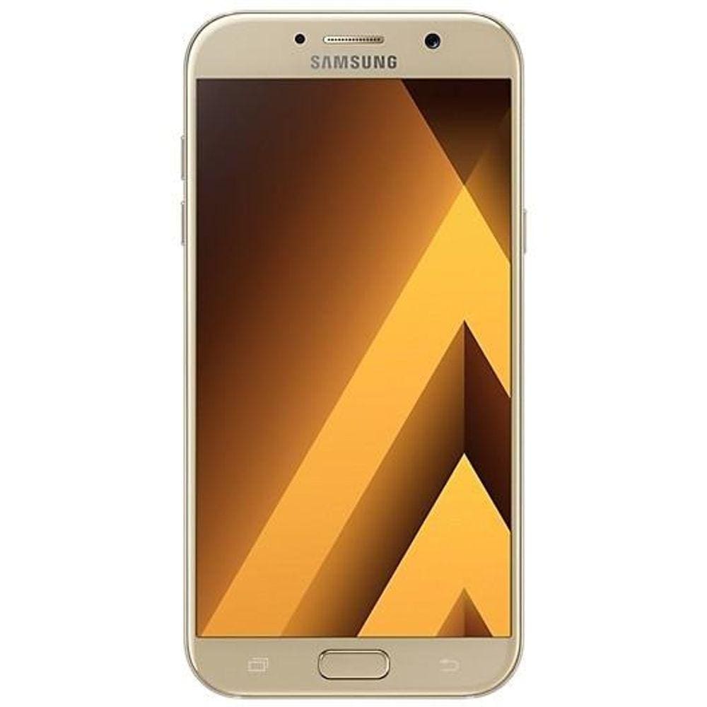 Usado: Samsung Galaxy A7 2017 64GB Dourado Excelente - Trocafone