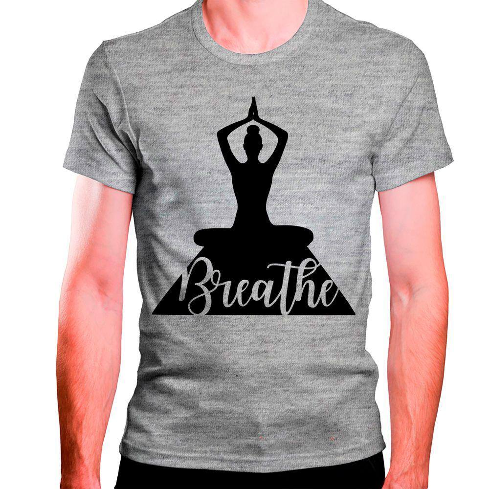 camiseta masculina yoga