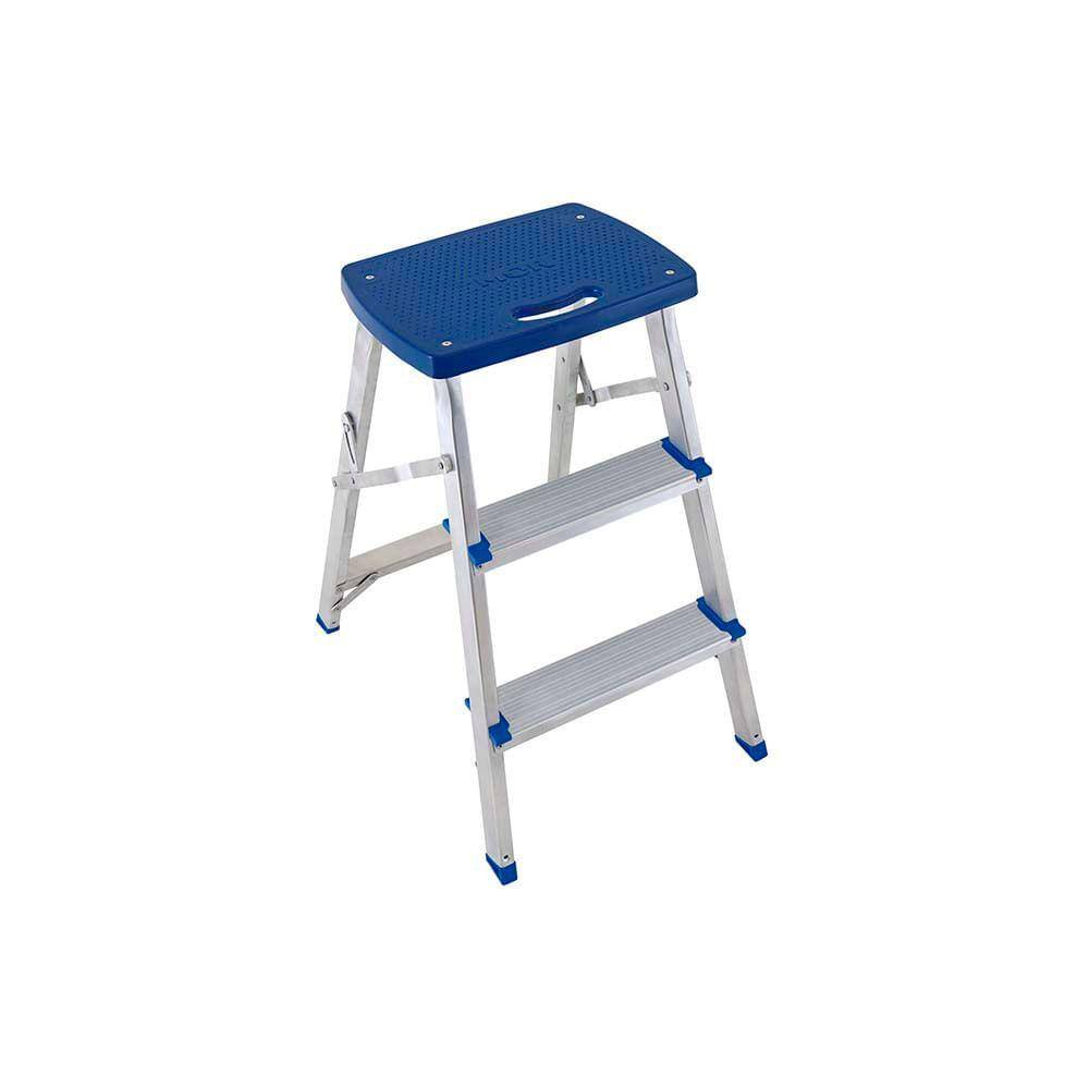 Escada Banqueta Alumínio 5107 Mor