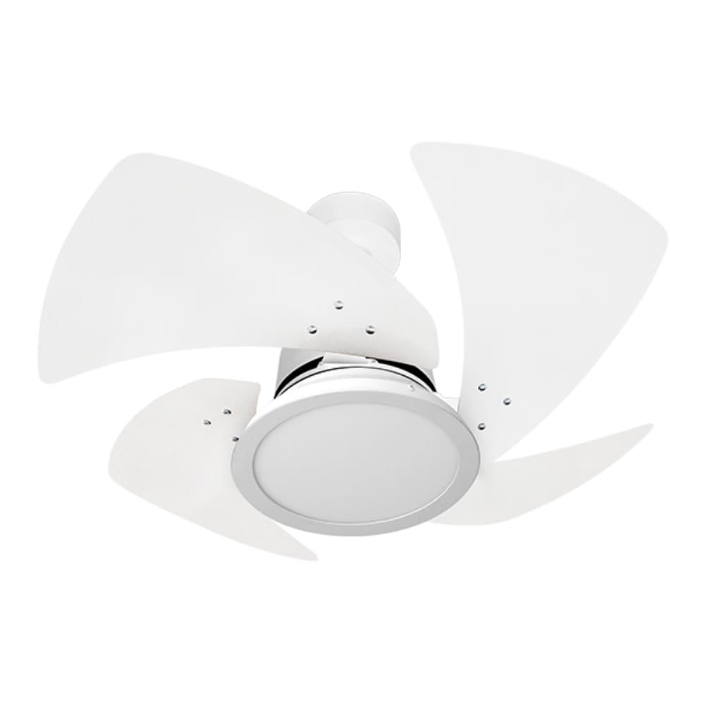 Ventilador De Teto Venti-Delta Tornado Led 4 Pás Branco 6000K Luz Branca 110V