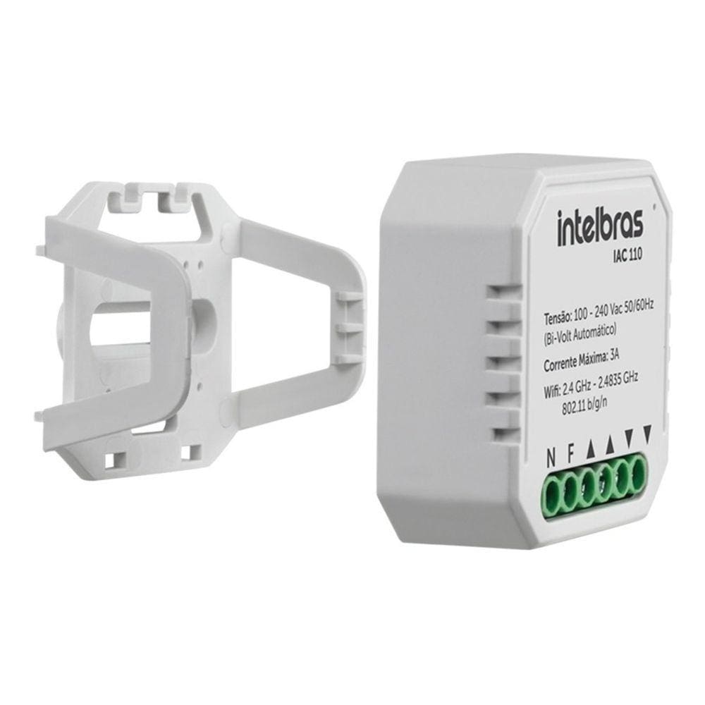 Acionador De Cortinas Smart Iac 110 Intelbras