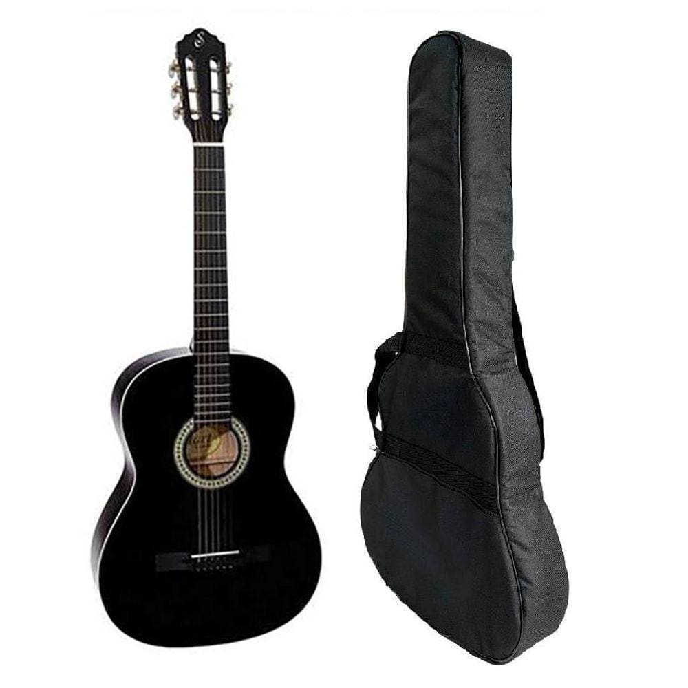 Violao Giannini Acustico Nylon Start N14 Preto + Capa Luxo