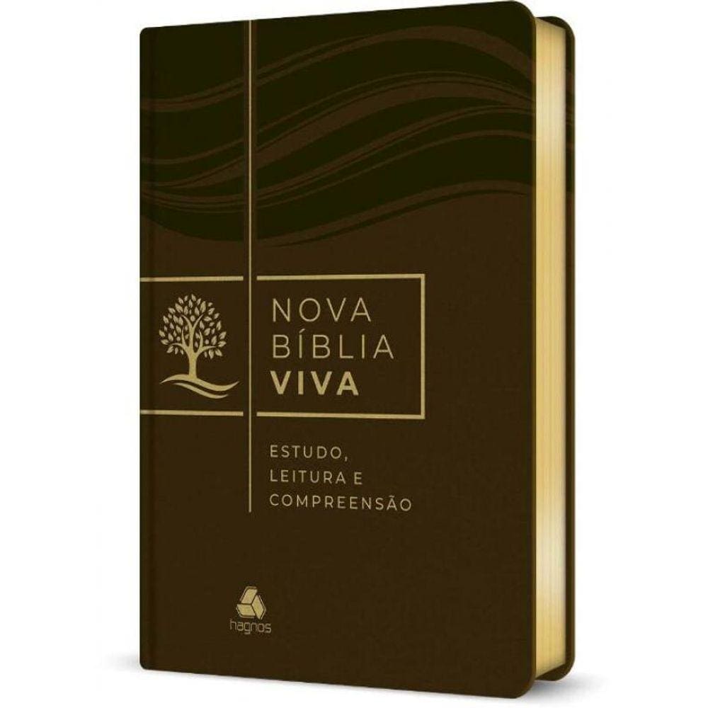 Nova Bíblia Viva - Estudo, Leitura e Compreensão - Marrom