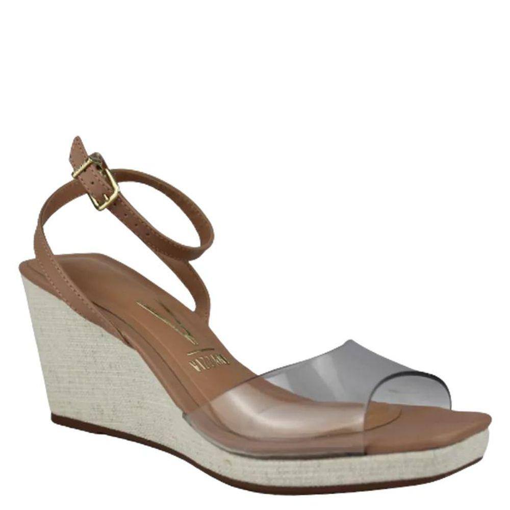 Sandália Anabela Vizzano Transparente | Extra