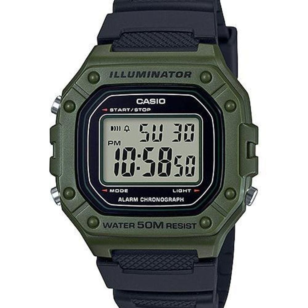 Relógio Masculino Casio Digital W-218H-3Avdf