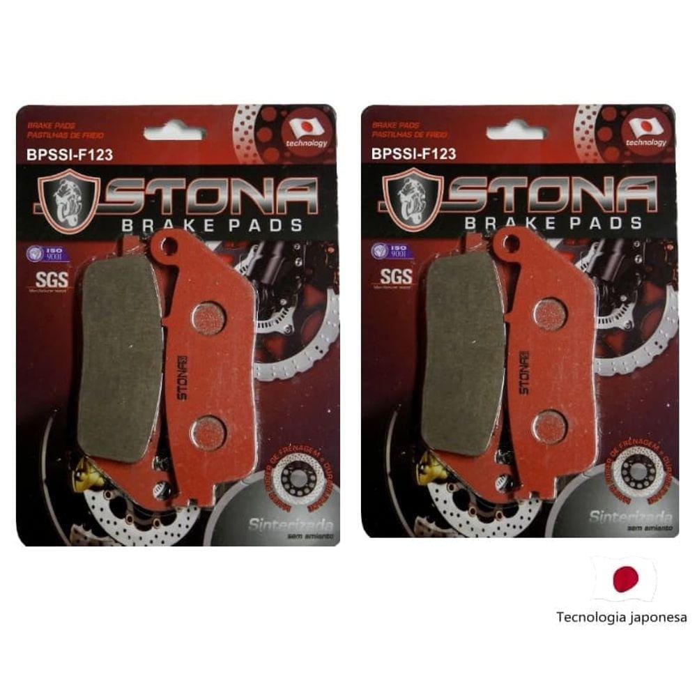 Pastilha freio dianteira Stona Sinterizada CBF 650 2019