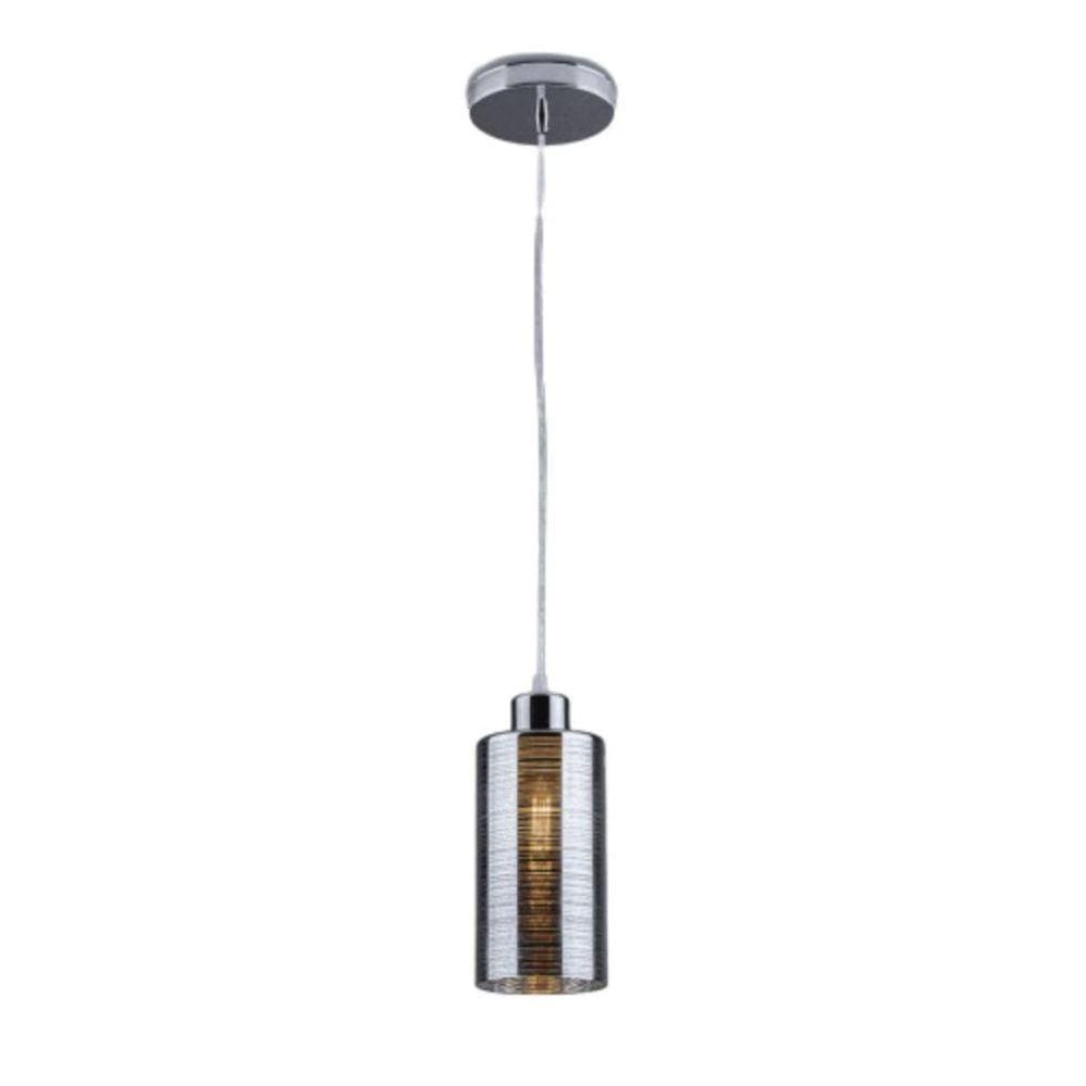 Luminária Pendente Republica Em Vidro E Aço Startec - Bivolt