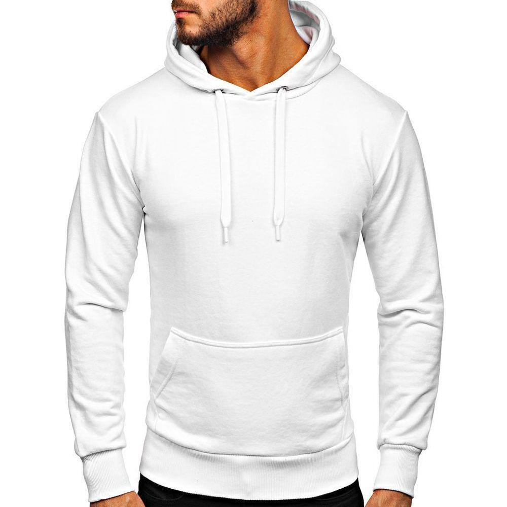 unprinted moletom com capuzs