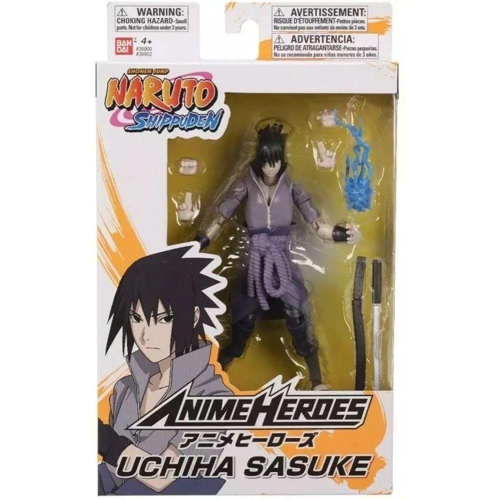 Boneco Naruto Shippuden Anime Heroes - Uchiha | Extra