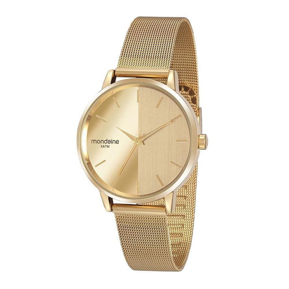 Relogio Mondaine Feminino Dourado 32117Lpmvde1