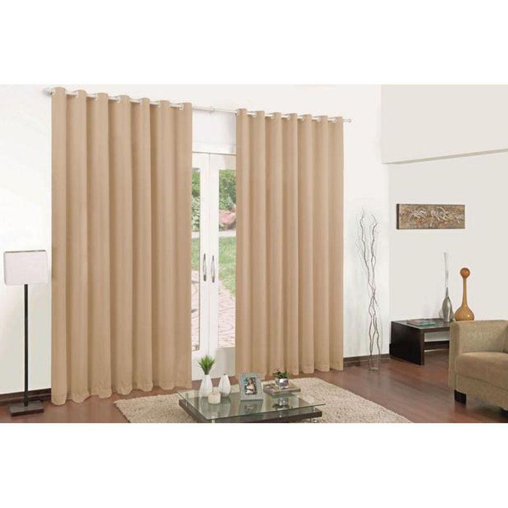 cortina para sala quarto em tecido oxford avela 3,00x2,50