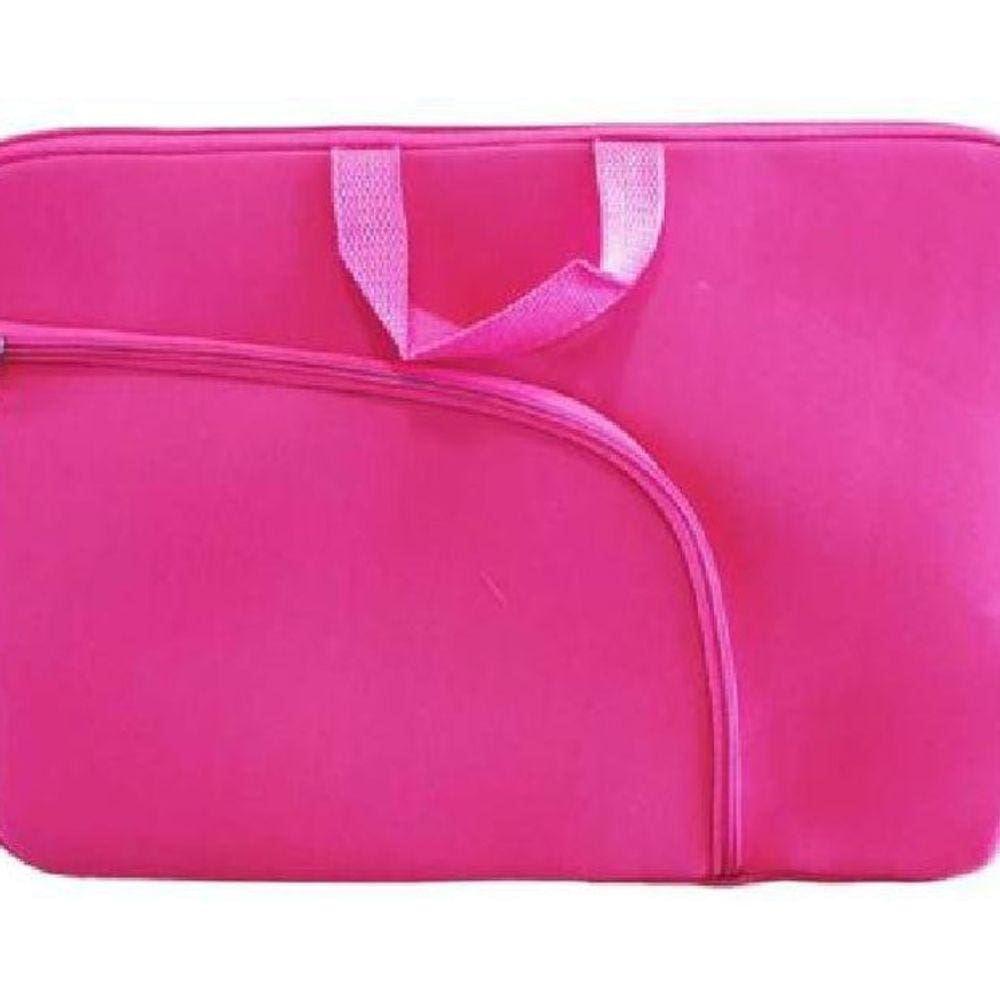 Capa Case Pasta Notebook Com Bolso 15,6 Rosa