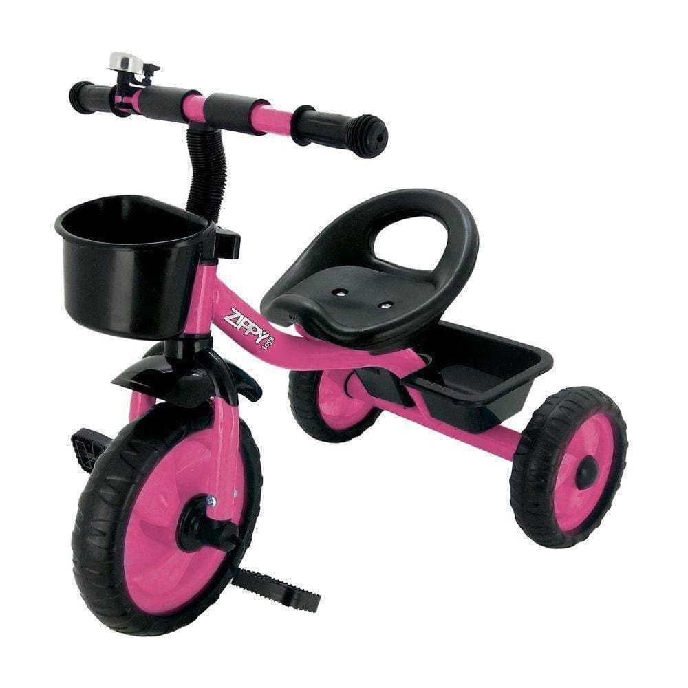 Triciclo Infantil Rosa - Zippy Toys Tr21M1