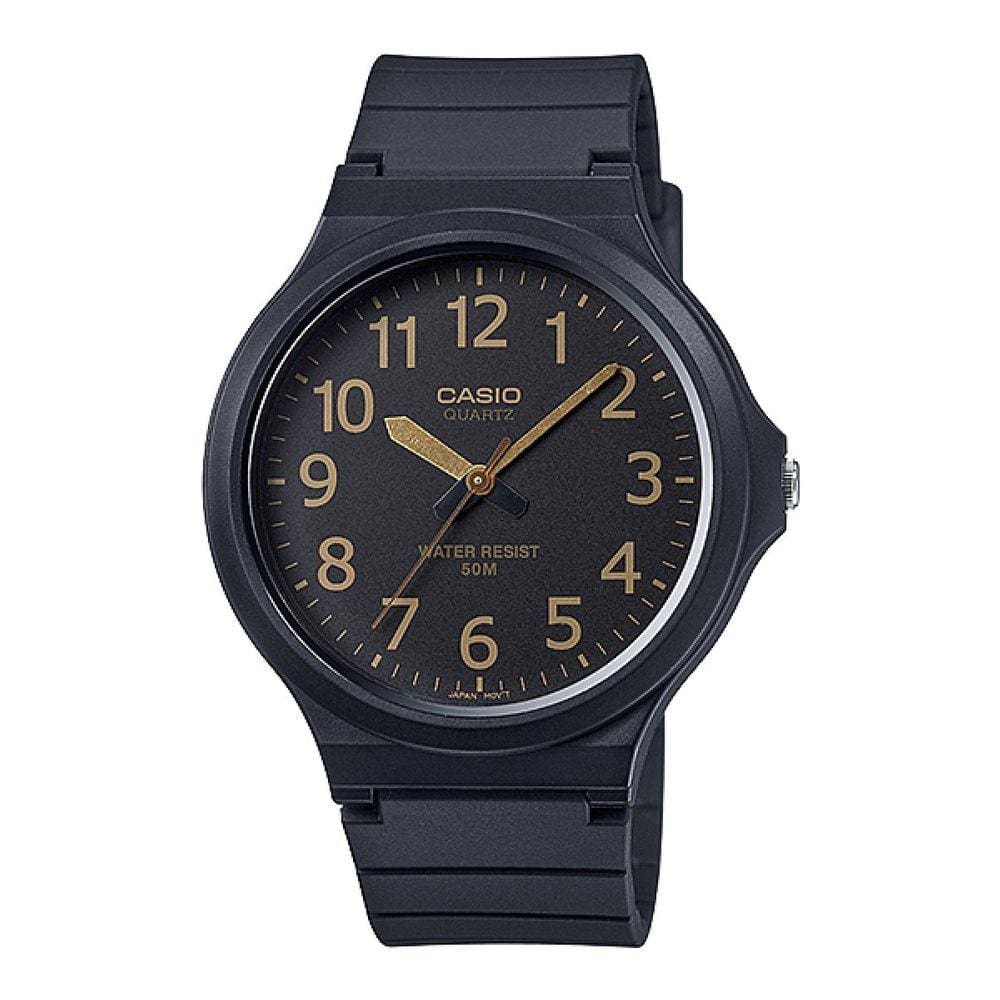 Relógio Masculino Casio Preto Borracha Vintage Analógico