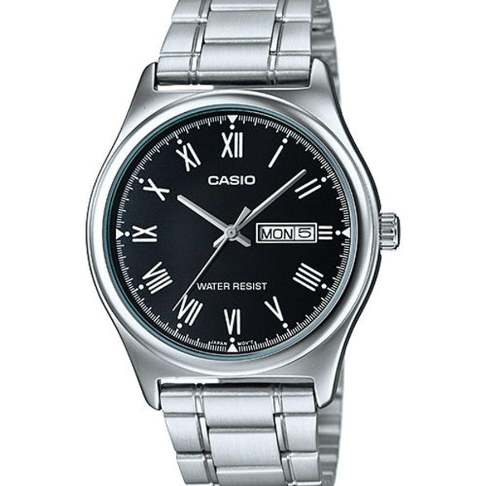 Relógio Masculino Casio Mtp-V006D 1Budf Prata Analógico