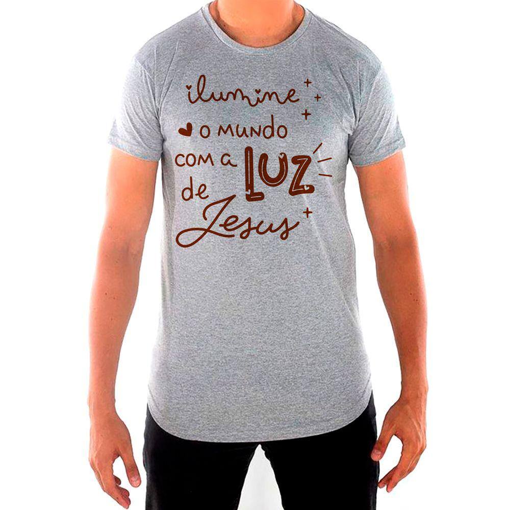 camisa jesus luz do mundo