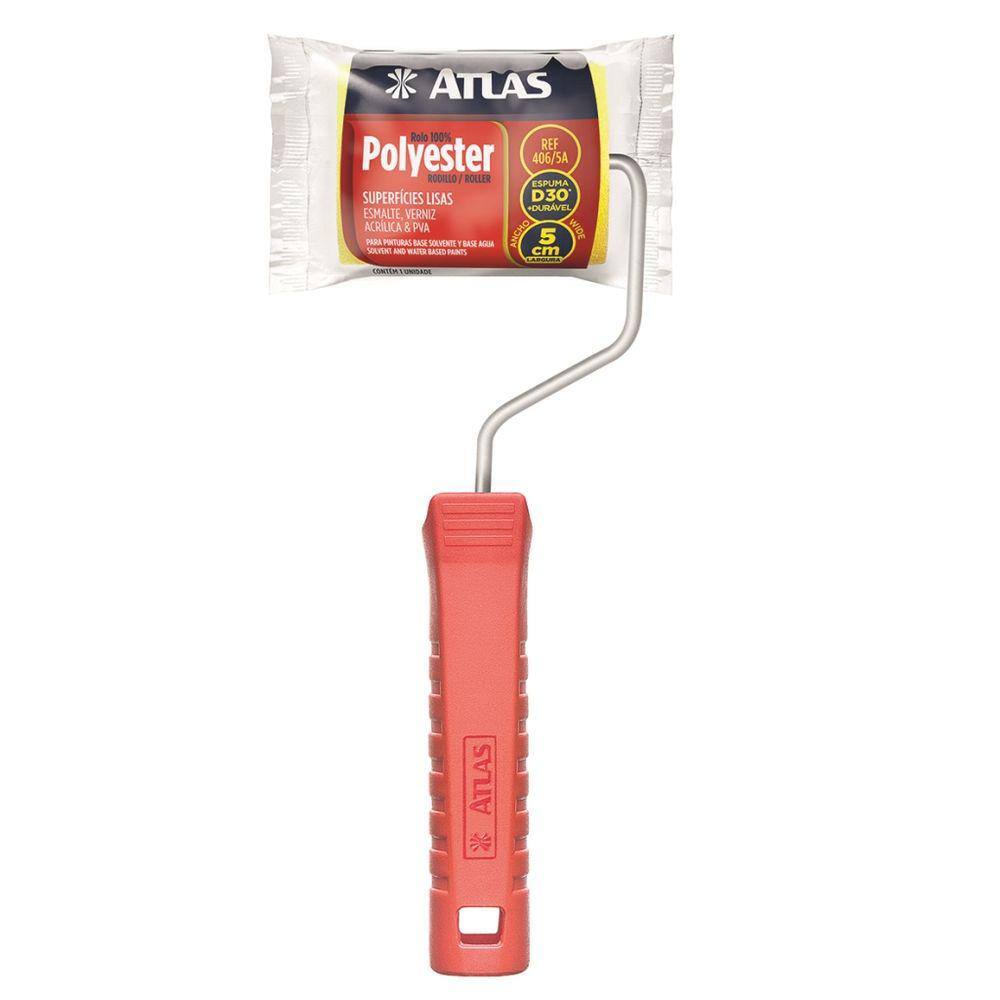 Rolo Espuma Poliester Amarelo 5cm 406/5A Atlas
