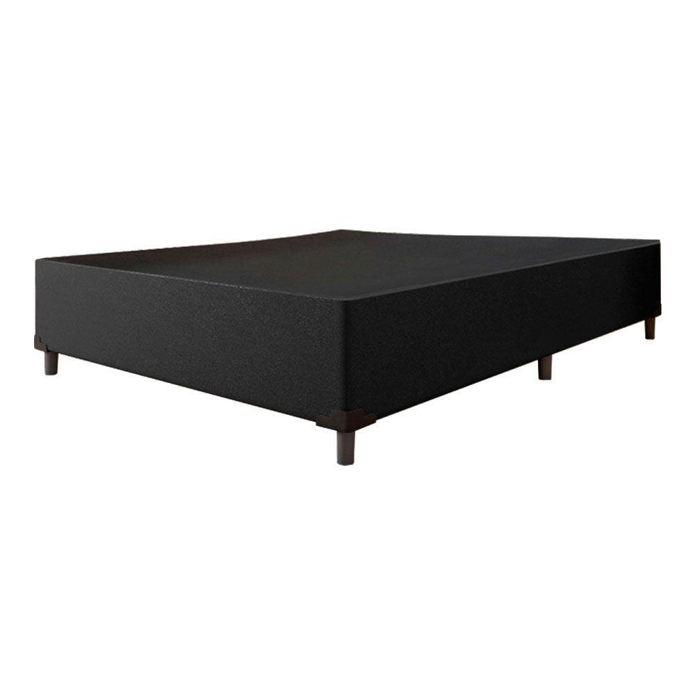 Base Cama Box Casal Corino Preto 138x188x35