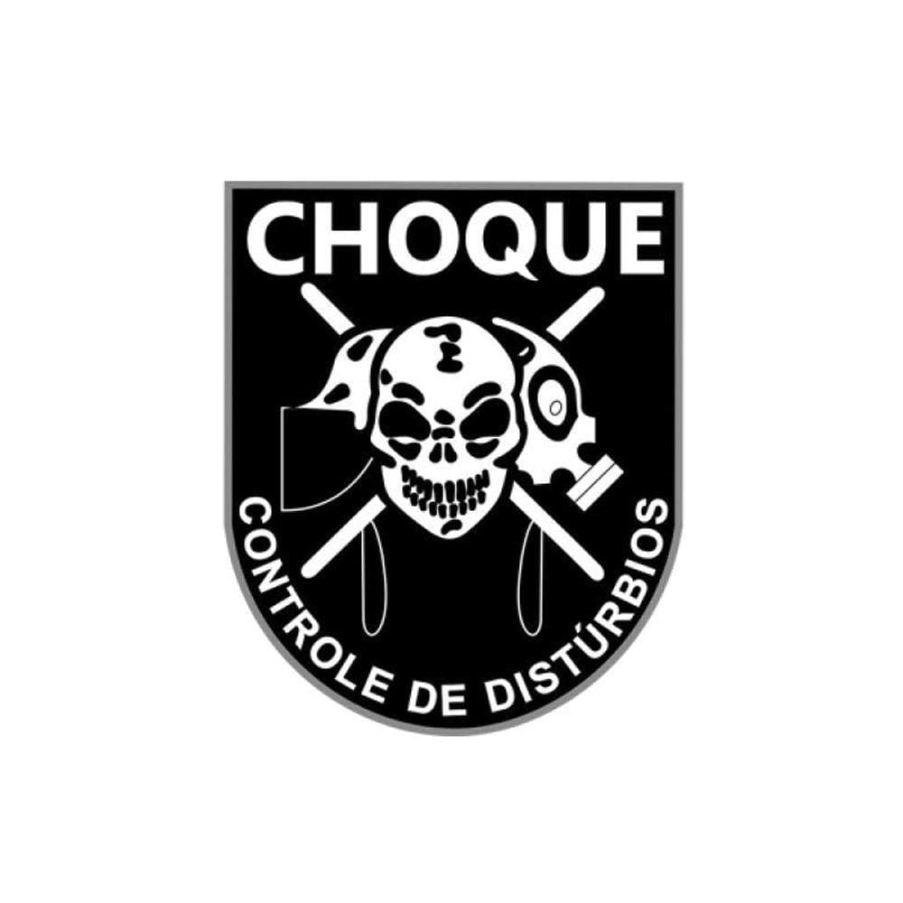Adesivo Choque Controle De Disturbios Adesivo Externo