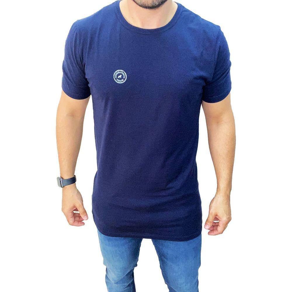 camiseta long estampada