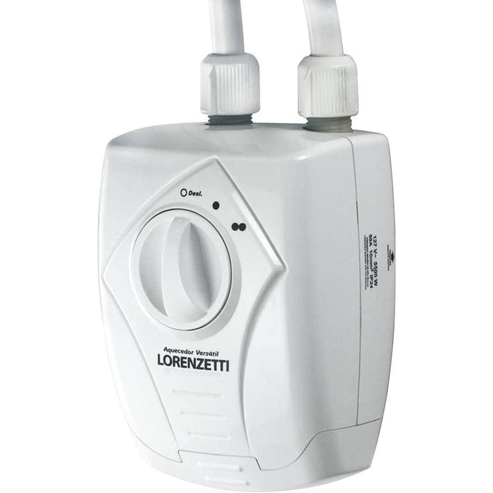 Aquecedor Versátil 127V 5500W Branco Lorenzetti