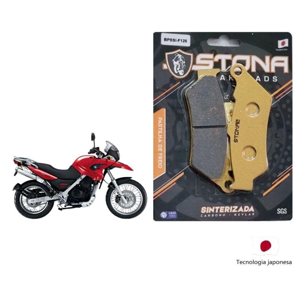Pastilha freio dianteira Sinterizada Bmw F 650Gs 2017 2018
