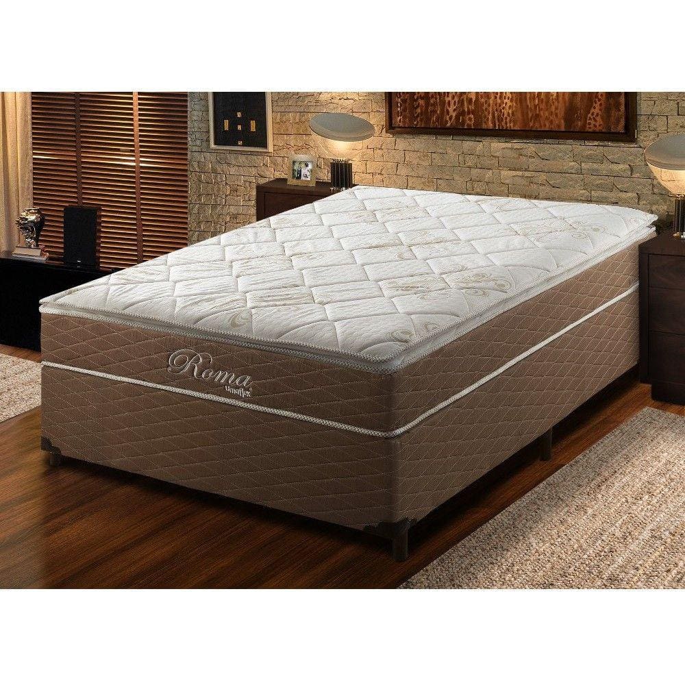 Conjunto Box Casal Molas Ensacadas Roma Umaflex