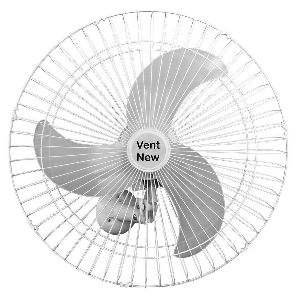 Ventilador De Parede Oscilante 60cm Bivolt Branco 200 W