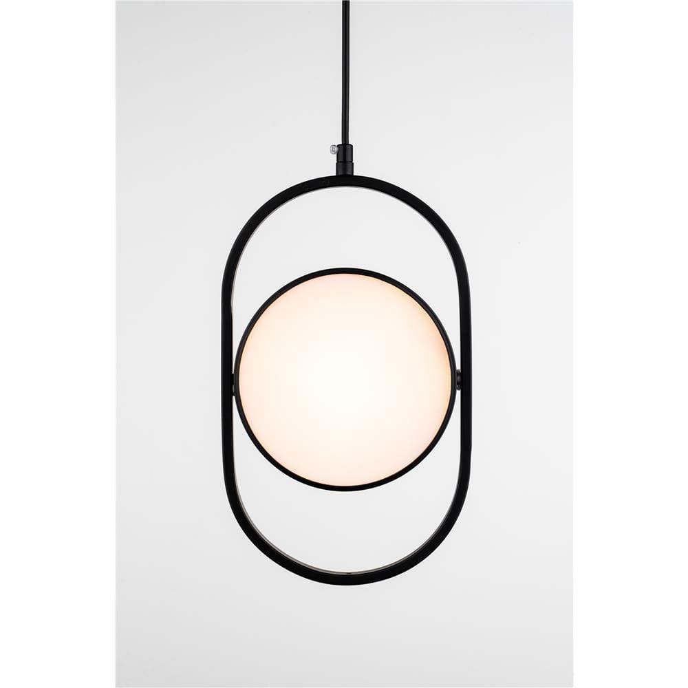 Pendente Moderno Prizi Branco Luxy - 18x30cm