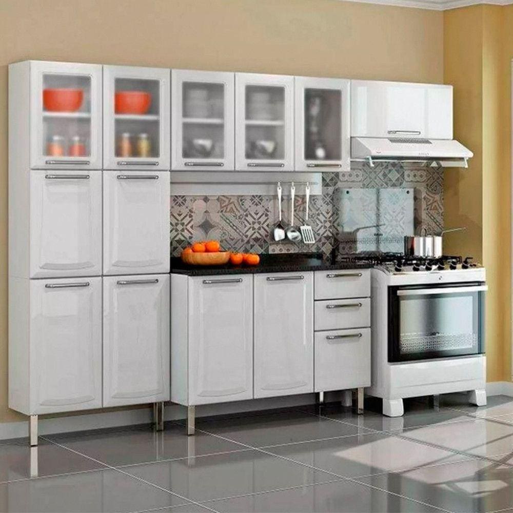 Jogo cozinha modular  Black Friday Casas Bahia