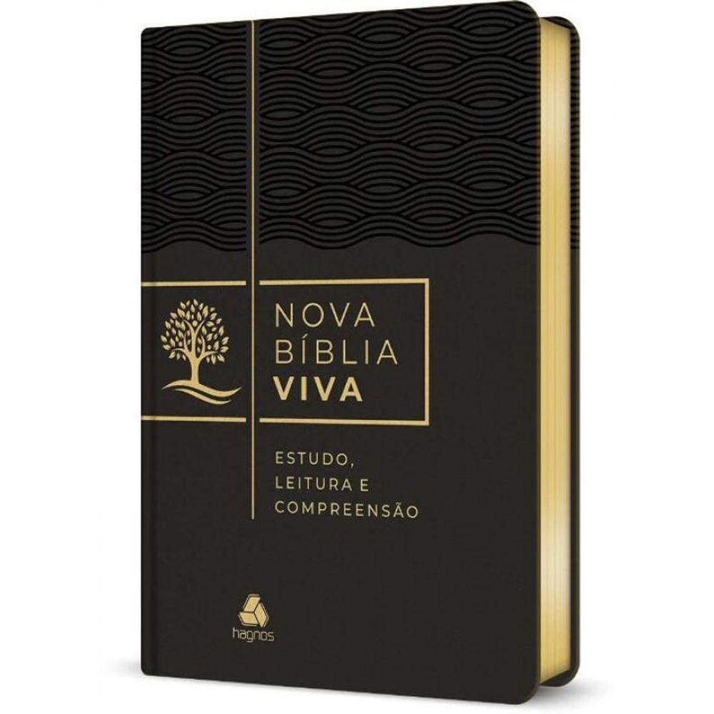 Nova Bíblia Viva: Estudo, Leitura e Compreensão - Preto