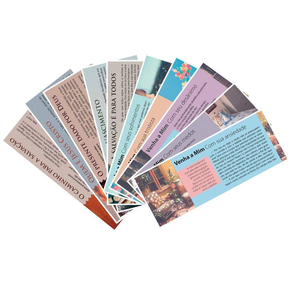 1.000 Folhetos Bíblicos para evangelismo| Serie Seleção 5 | SBB
