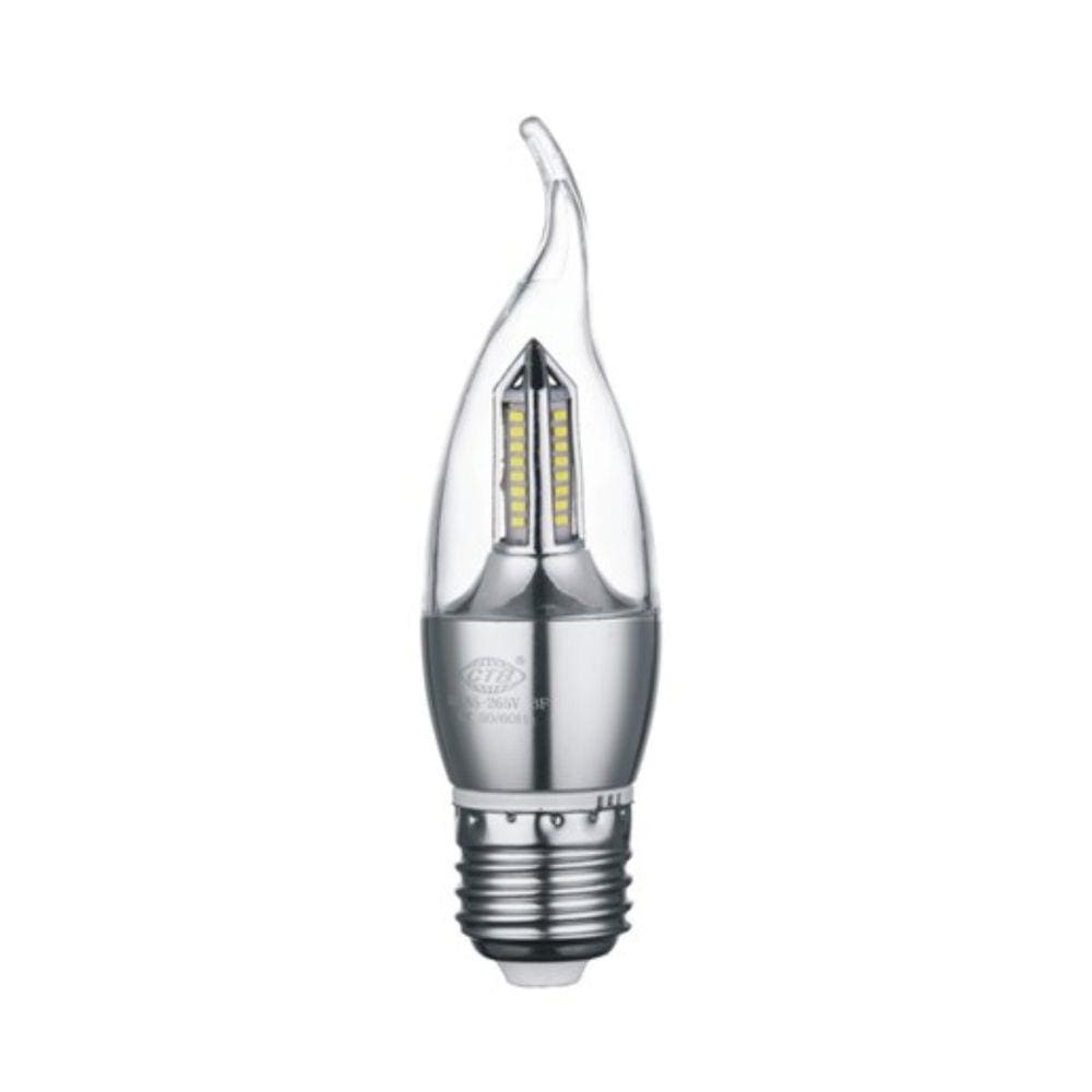 Lâmpada Vela Led 4W E27 Chama Bivolt