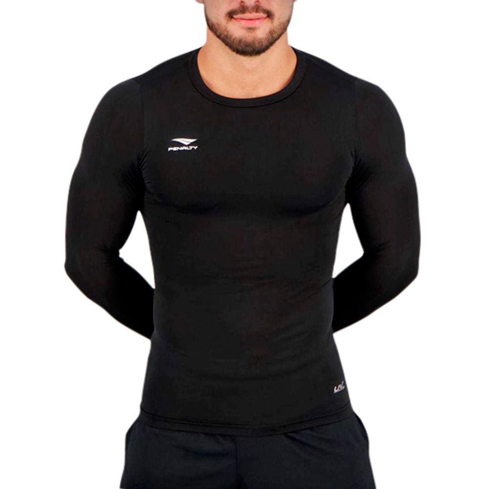 Camisa Térmica Masculina Penalty Matis X UV Manga Longa