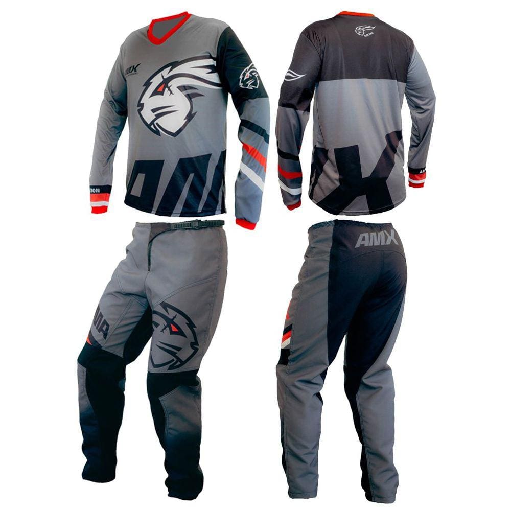 Conjunto Camisa Calça Amx Classic Trail Trilha Motocross