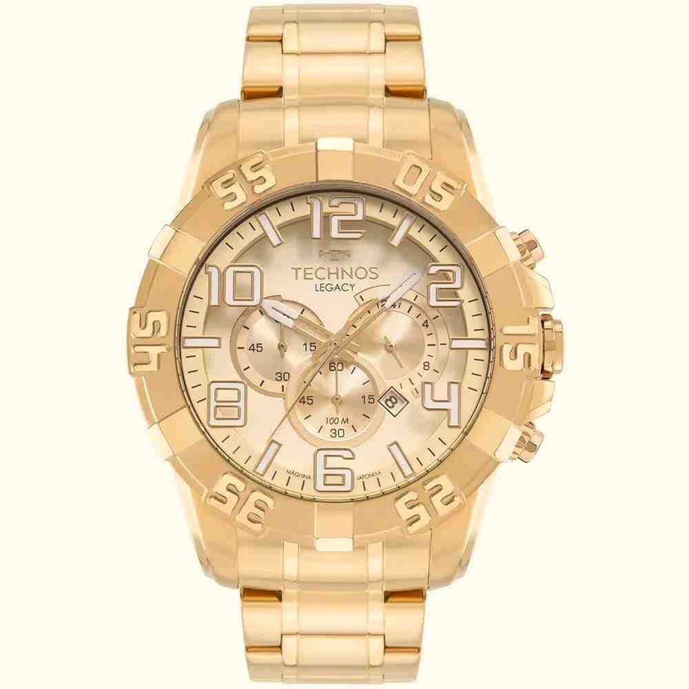 Relógio Technos Masculino Legacy Dourado - Os20iks/4X