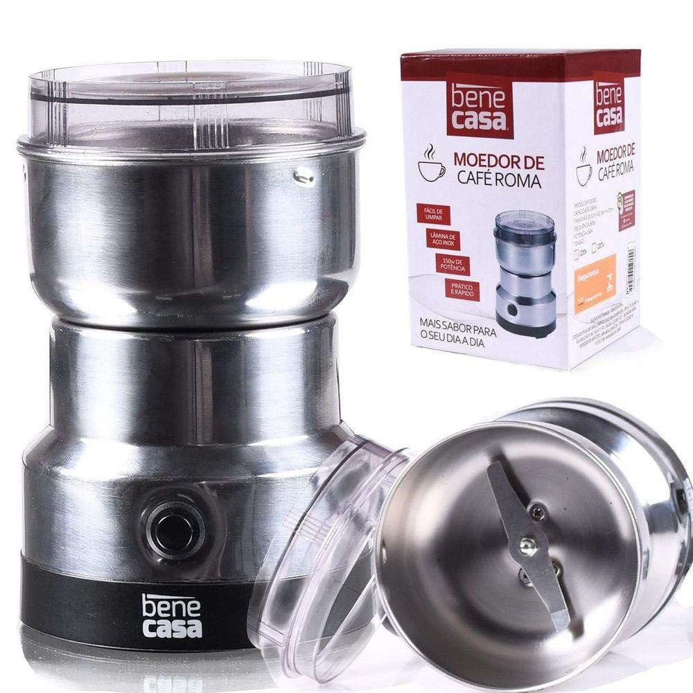 Moedor de Café e Grãos Eletrico Bene Casa