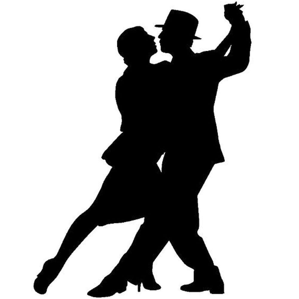 Quadro Decorativo Fabricado Em Aço Modelo Dançarinos