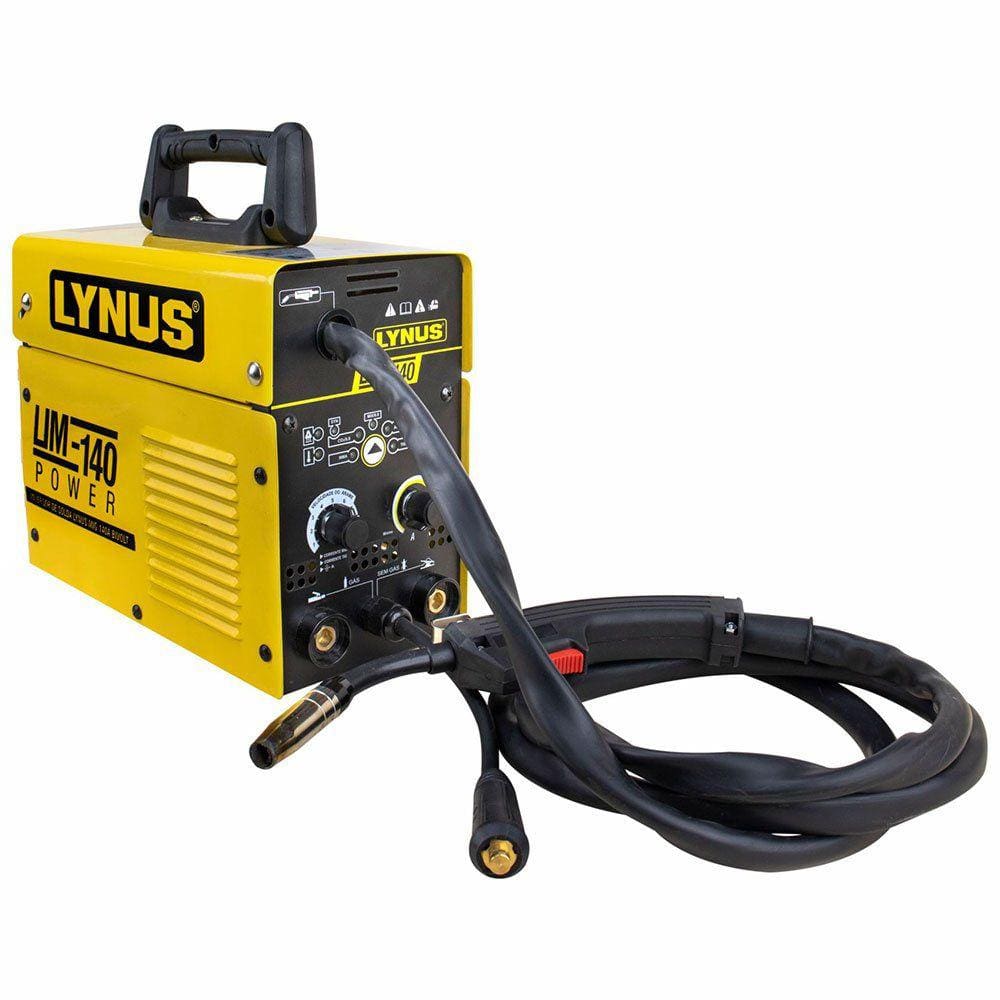 Maquina De Solda Inversora 140Amp Power Multiprocesso Bivolt Lynus Lim