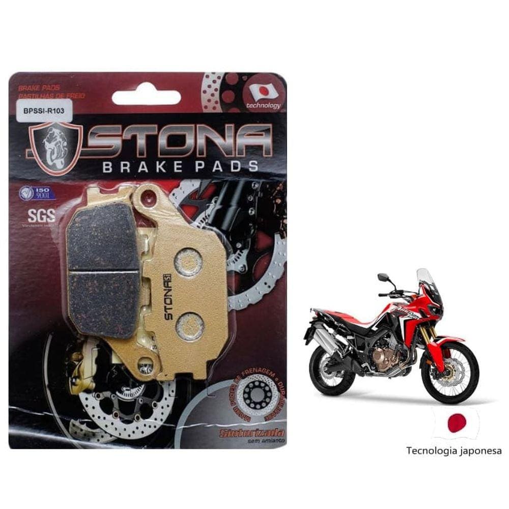 Pastilha freio traseira ST Sinterizada Africa Twin 1000 17+