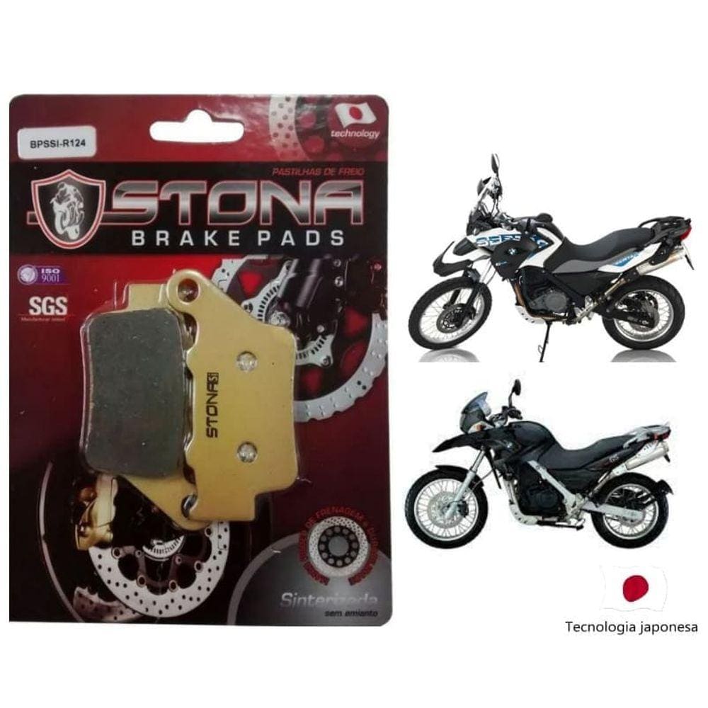 Pastilha freio traseira ST Bmw Dakar Rallye F 650 GS 01 Á 07