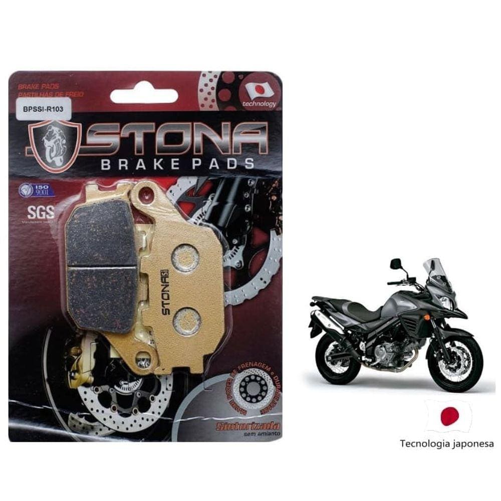 Pastilha freio traseira ST Sinter DL VStrom 650 2004 2005