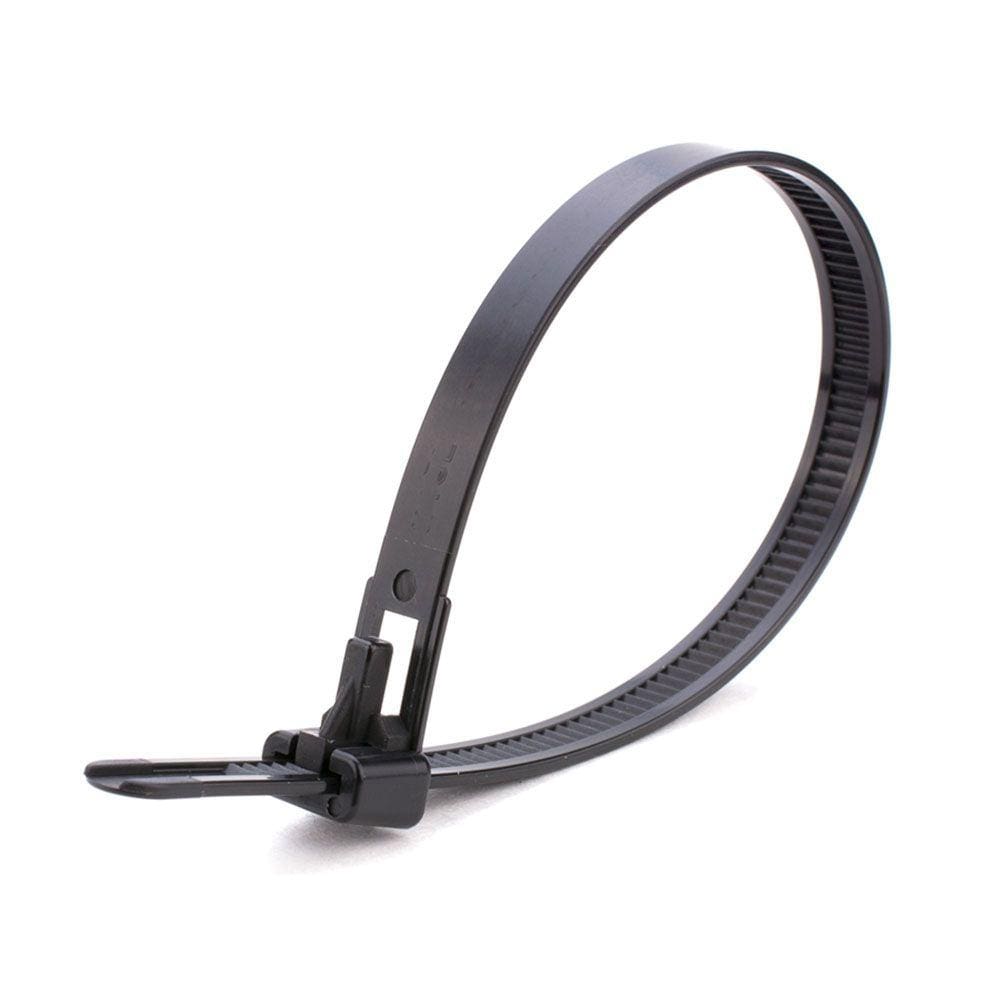 Abraçadeira Cinta Plastica Reutilizavel 12,5cm Pct 100 Und