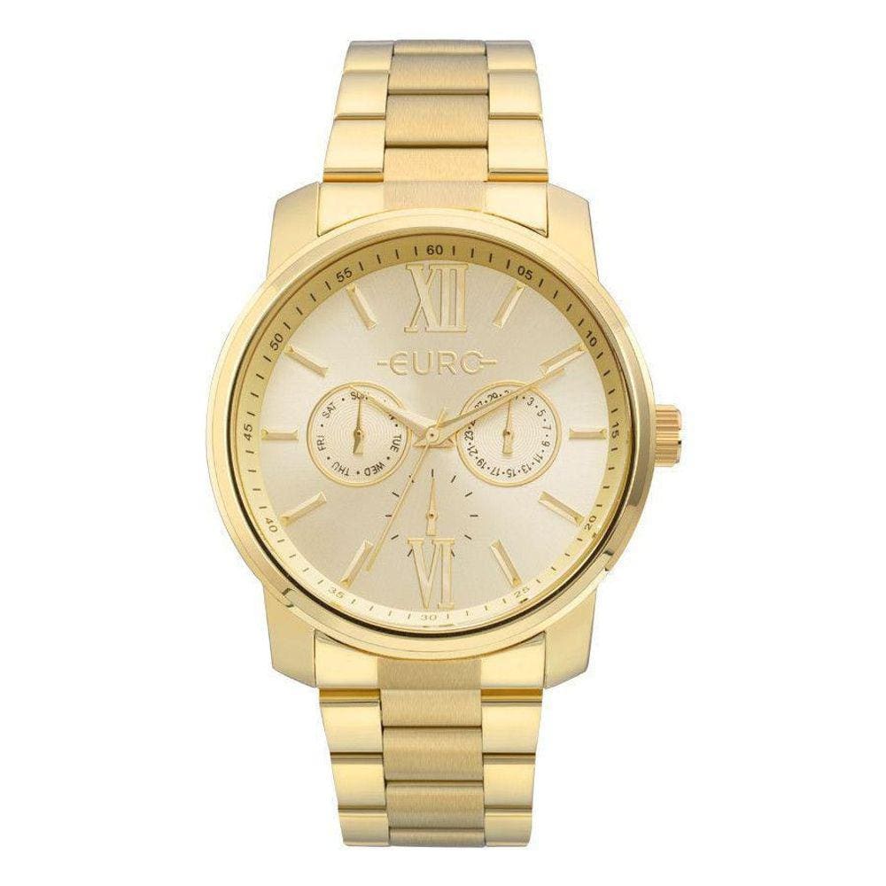 Relógio Feminino Euro Slin Dourado Eu6P29Agutd/4D