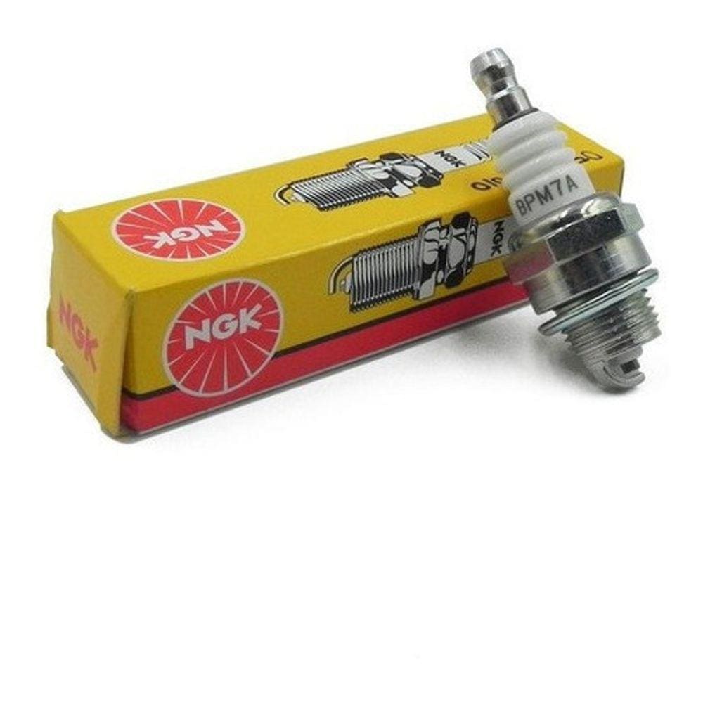 Vela Ngk Bpm7a Para Motosserra / Roçadeira Gasolina