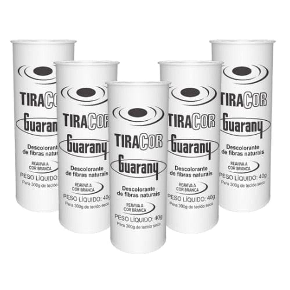 Descolorante de Fibras Naturais P/ Tecido 5u Tiracor Tintol